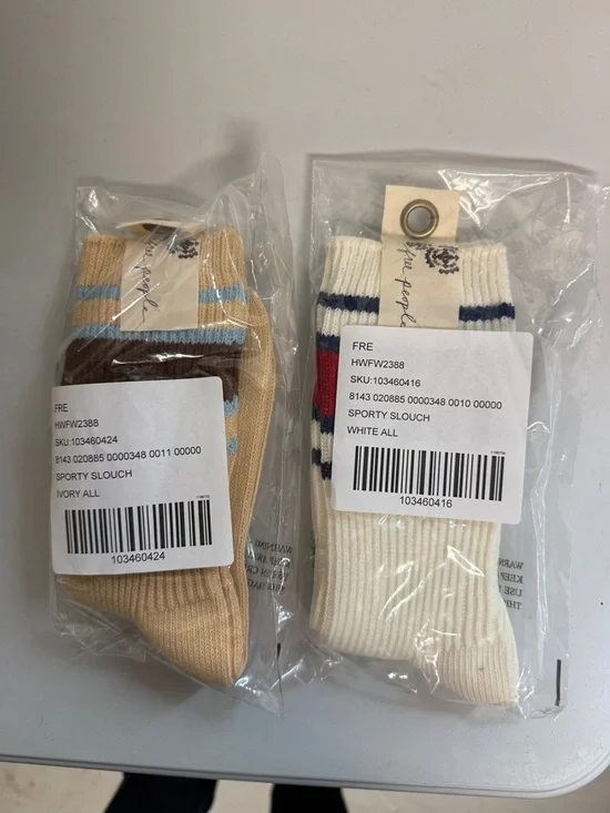 2 pack free people socks - Picture 1 of 1